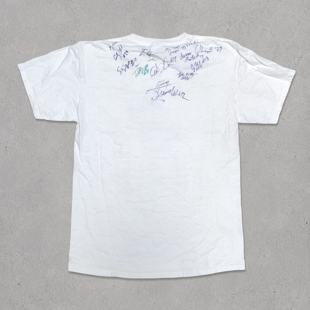 Vintage Arizona Wildcats Football 2005 Spring Game T Shirt Signed Size M - Picture 2 of 7